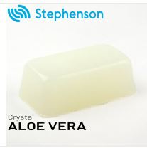 Stephenson Aloe Vera Melt and Pour Soap Base - 1 lb