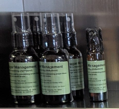 *Blood Sugar Management!  An All Natural Massage Oil to Aid in Managing Blood Sugar*