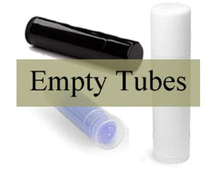 Empty lip balm tubes-10 each