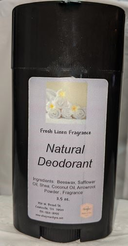 Natural Deodorant - Fresh Linen Fragrance