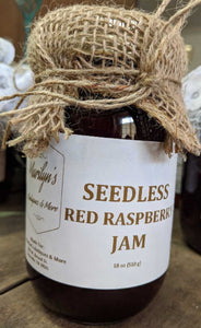 Seedless Red Raspberry Jam